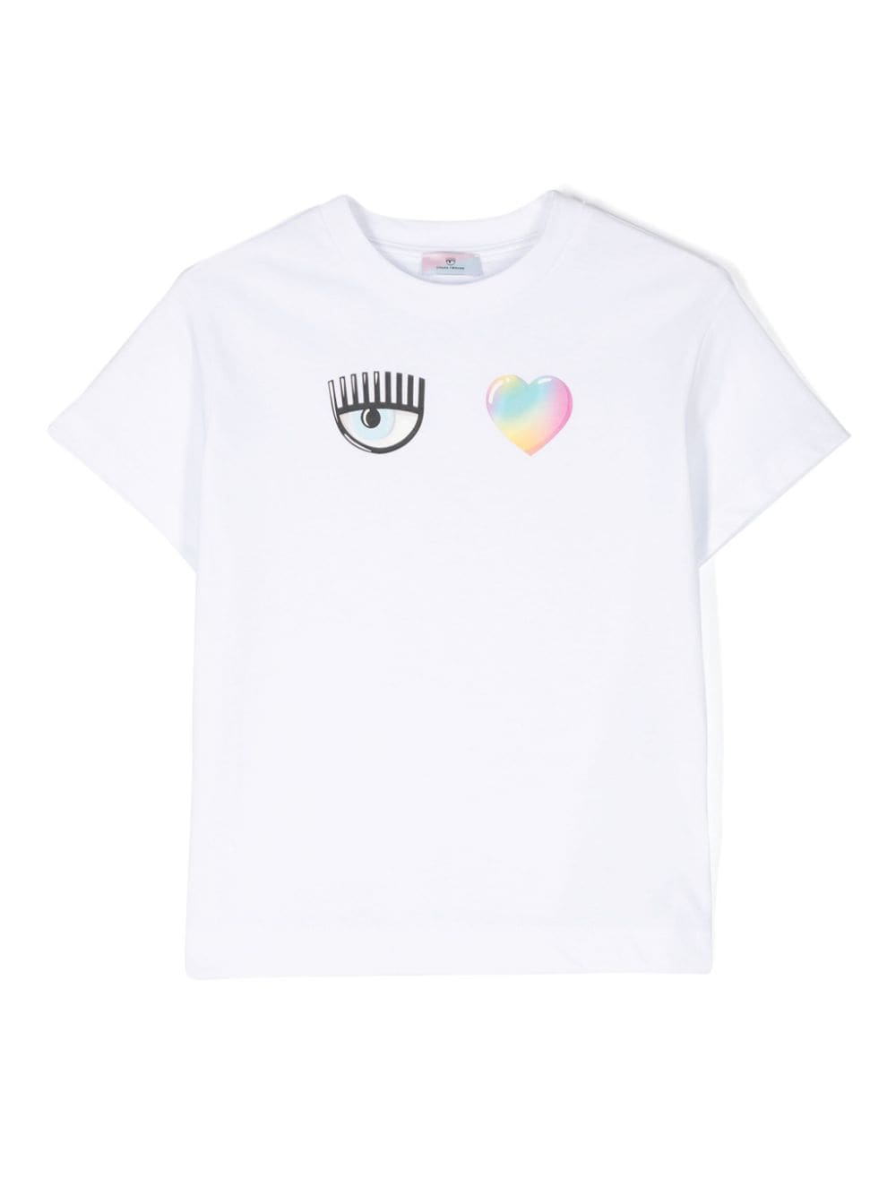 Chiara Ferragni Kids T-Shirt mit Logo-Print - Weiß von Chiara Ferragni Kids