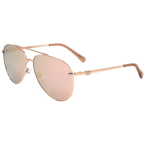 CHIARA FERRAGNI CF 1001/S Brille, Gold Peach 59 für Damen, Gold Peach von Chiara Ferragni