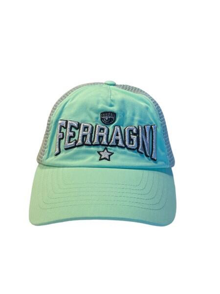 Chiara Ferragni - Chiara Ferragni Cotton-Mesh Baseball Cap, Grün von Chiara Ferragni