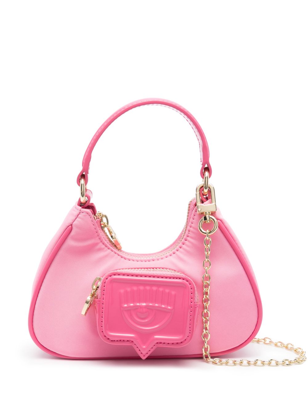 Chiara Ferragni Mini-Tasche mit Augenmotiv - Rosa von Chiara Ferragni