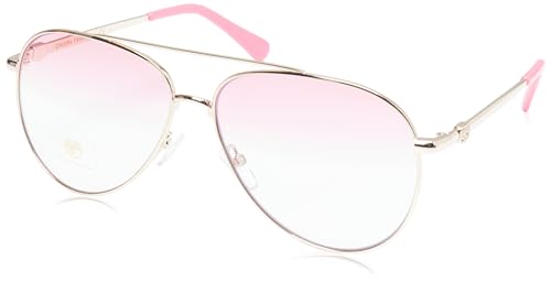 Chiara Ferragni Unisex Cf 1009/bb Sunglasses, EYR/12 Gold PINK, 57 von Chiara Ferragni