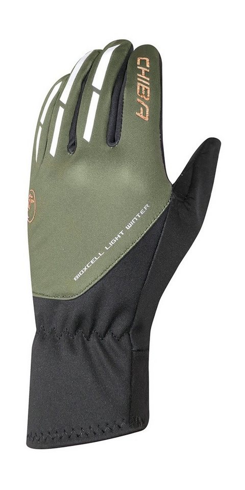 Chiba Fahrradhandschuhe BioXCell Light olivegrün - 1 Paar von Chiba