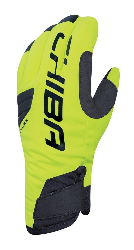 Chiba Fahrradhandschuhe BioXCell Warm neongelb - 1 Paar von Chiba