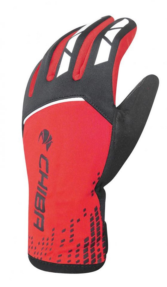 Chiba Fahrradhandschuhe CHIBA 2nd Skin - wasserdichte, atmungsaktive Radhandschuhe rot S von Chiba