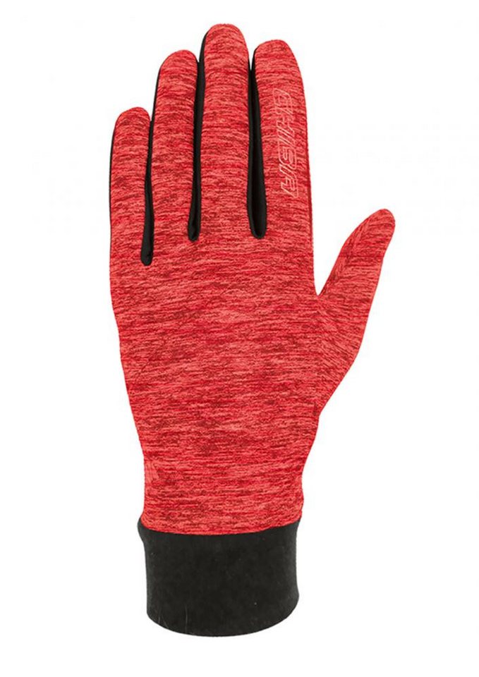 Chiba Fahrradhandschuhe CHIBA Allround Light - Fahrradhandschuhe L rot, Polartec-Fleece, Touch von Chiba