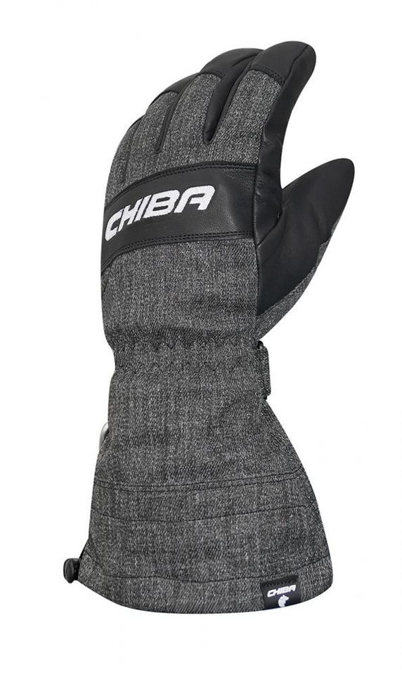 Chiba Fahrradhandschuhe CHIBA Alpin Pro - wasserdichte Winter-Radhandschuhe, Primaloft, Lederi von Chiba