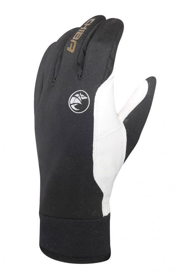 Chiba Fahrradhandschuhe CHIBA Bernina - Radhandschuhe, winddicht, Softshell & Nappa-Leder, Grö von Chiba