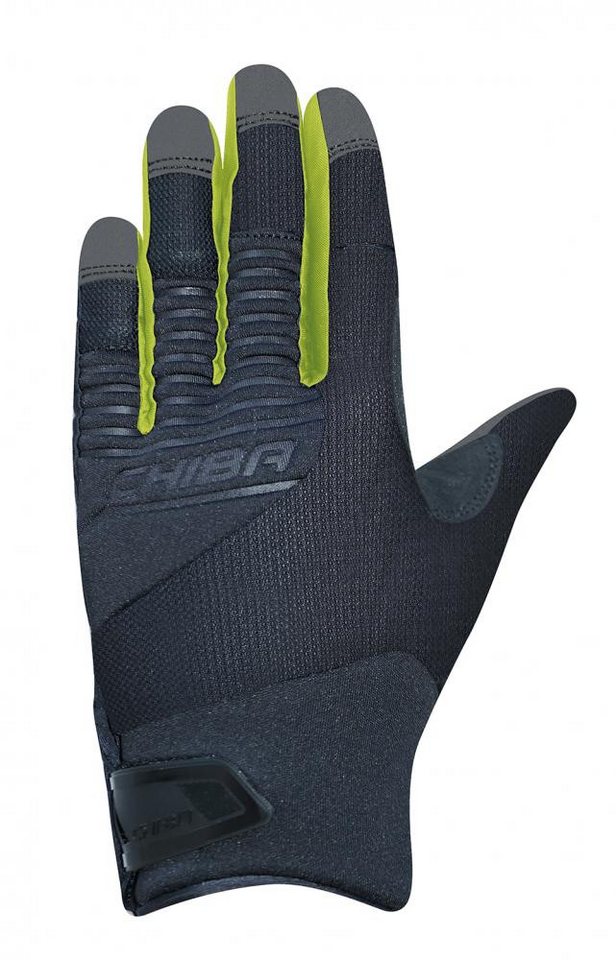 Chiba Fahrradhandschuhe CHIBA Blade - Radhandschuhe schwarz/neongelb, 3XL, atmungsaktiv mit Ul von Chiba