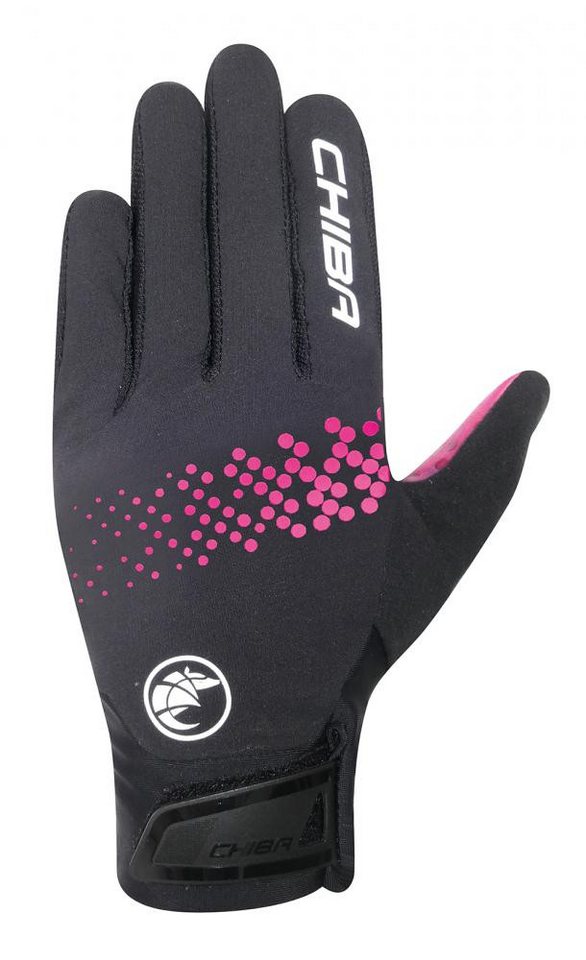 Chiba Fahrradhandschuhe CHIBA Downhill Youth - Radhandschuhe S schwarz/pink, atmungsaktiv, Tou von Chiba