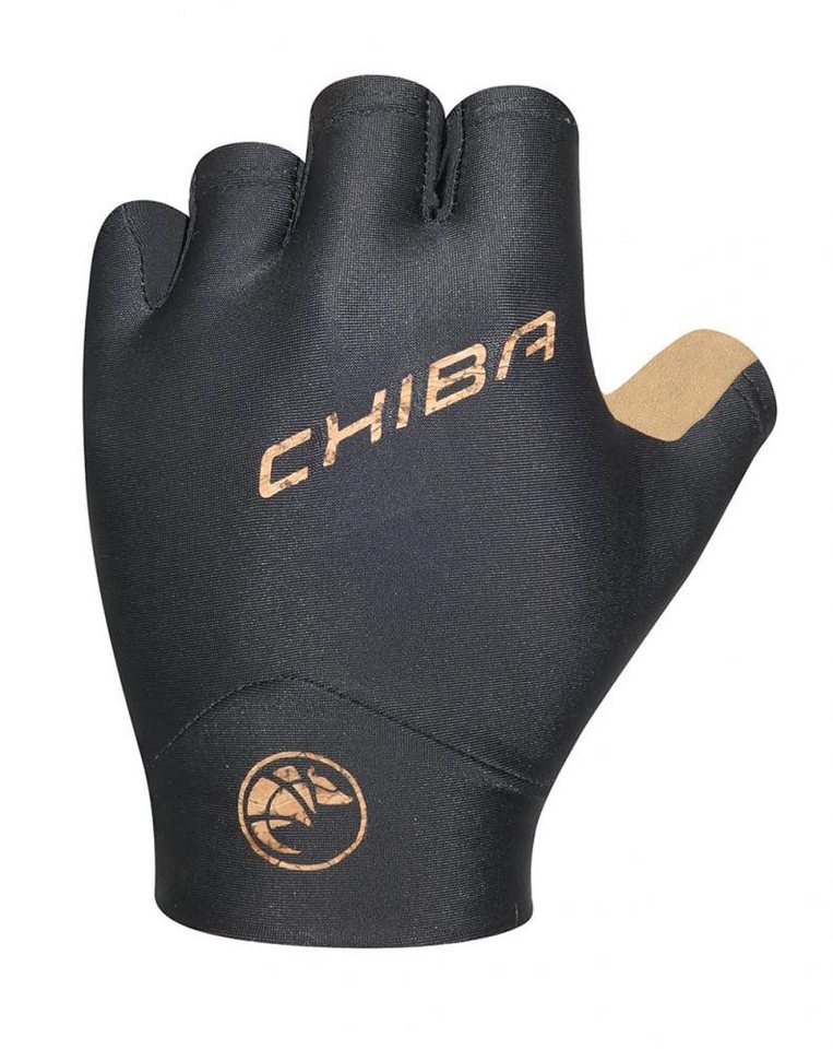 Chiba Fahrradhandschuhe CHIBA ECO Glove Pro - Radhandschuhe schwarz XS, recycelt, gepolstert von Chiba
