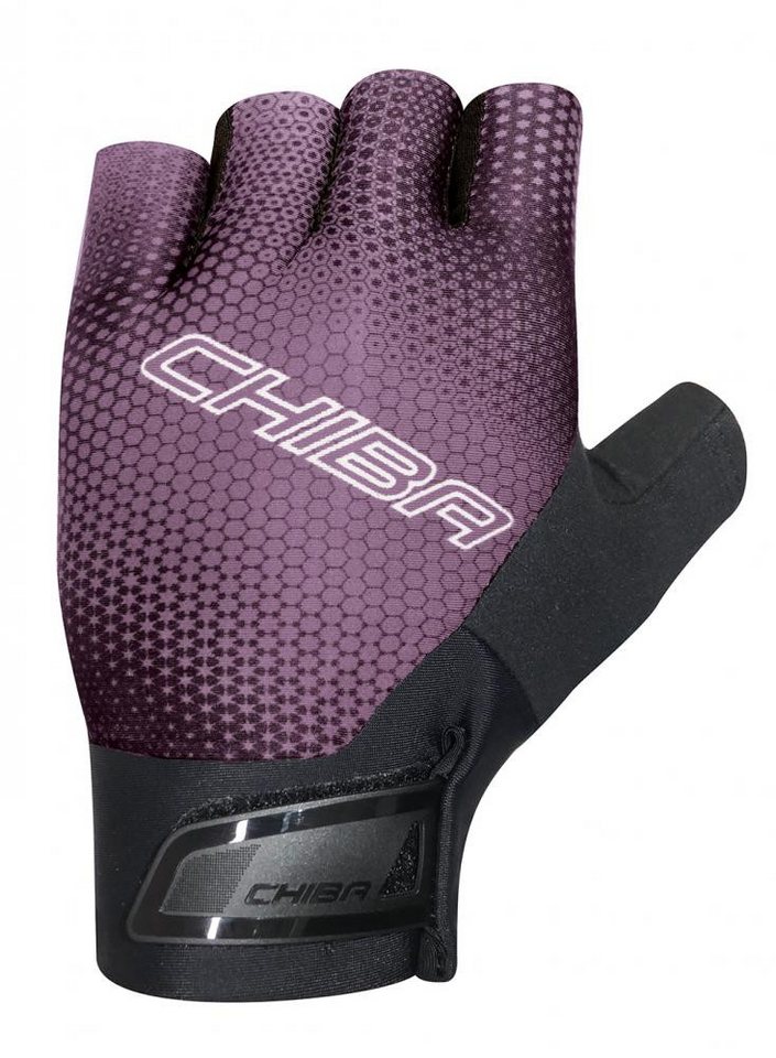 Chiba Fahrradhandschuhe CHIBA Ergo Superlight - Radhandschuhe XXL violett, atmungsaktiv mit Ge von Chiba