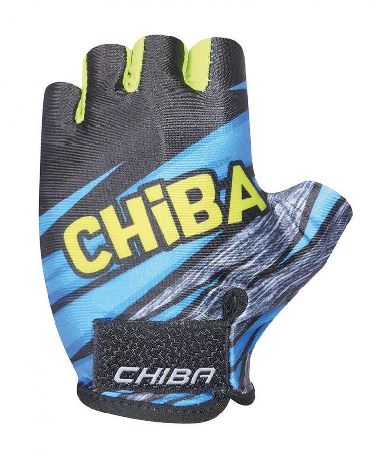 Chiba Fahrradhandschuhe CHIBA Kids - Radhandschuhe XS royal, atmungsaktiv mit Griptec-Innenhan von Chiba