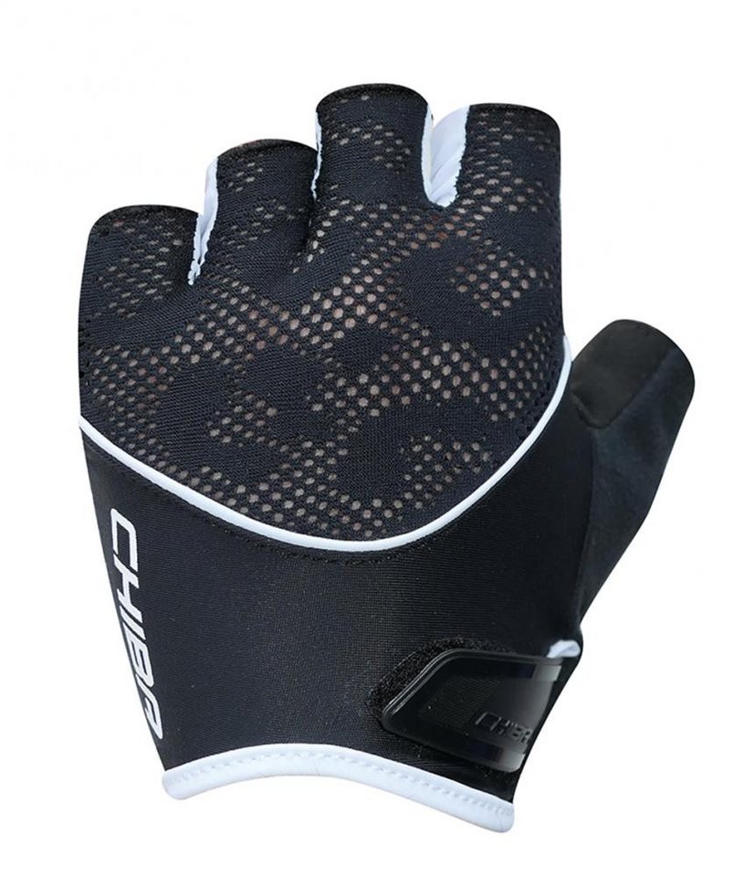 Chiba Fahrradhandschuhe CHIBA Lady Gel - Damen Radhandschuhe, kurz, schwarz/weiß, Größe M von Chiba