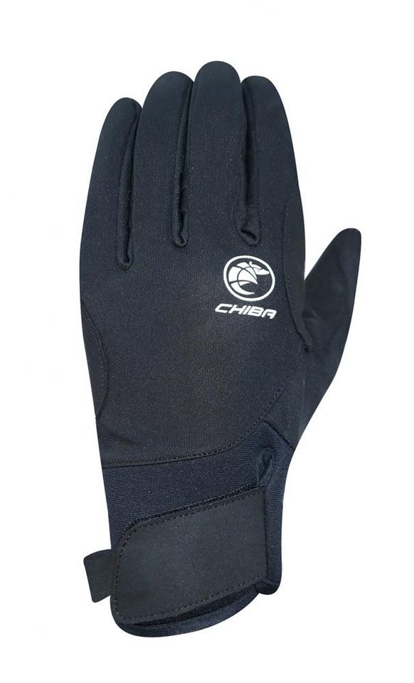 Chiba Fahrradhandschuhe CHIBA Light Waterproof - wasserdichte Radhandschuhe XXL schwarz, atmun von Chiba