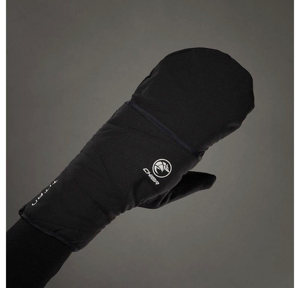 Chiba Fahrradhandschuhe CHIBA Polarfleece Titan - Radhandschuhe XS schwarz, Polartec & Primalo von Chiba
