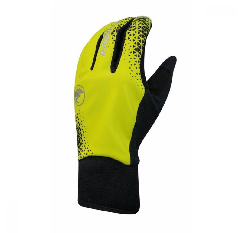 Chiba Fahrradhandschuhe CHIBA Race Performer Light - Radhandschuhe neon/silbe, winddicht & atm von Chiba