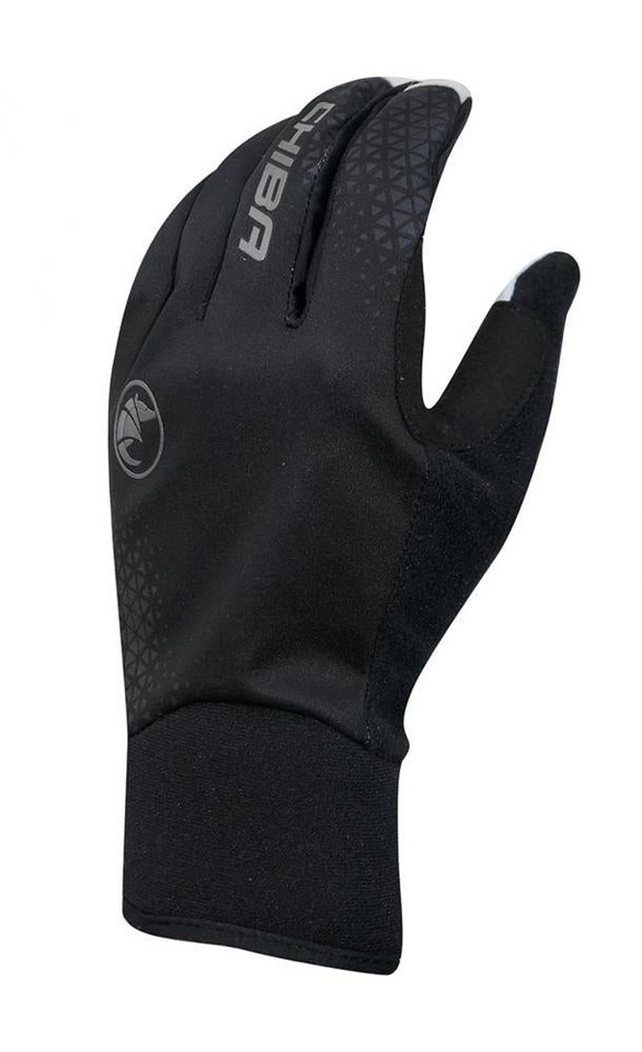 Chiba Fahrradhandschuhe CHIBA Race Performer Light - Radhandschuhe sz/silber, winddicht & atmu von Chiba