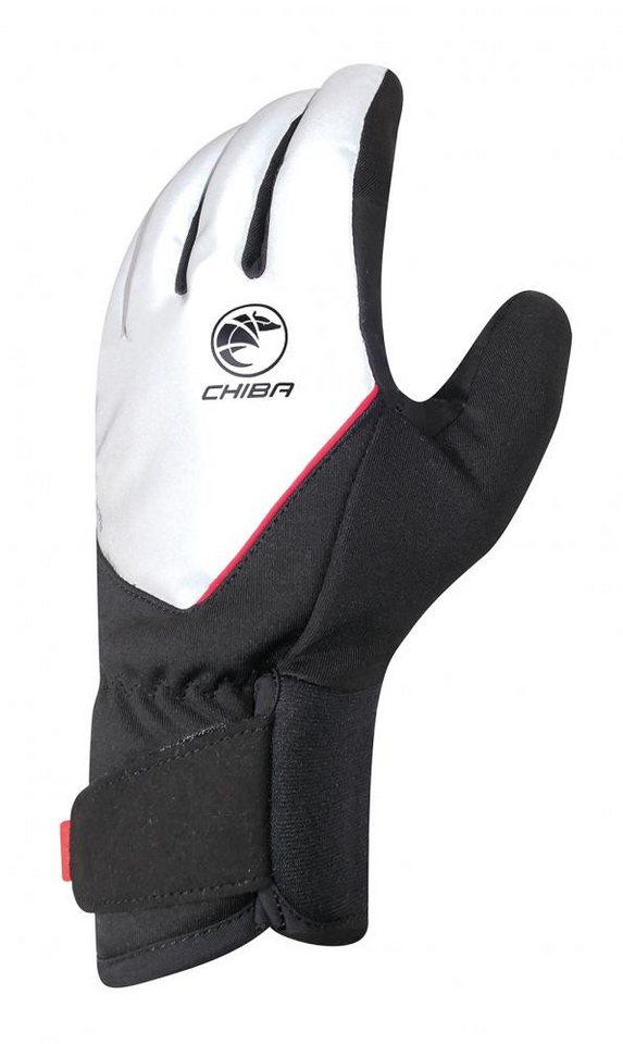 Chiba Fahrradhandschuhe CHIBA Roadmaster Reflex - Winter Radhandschuhe L, Silber Reflex/Schwar von Chiba