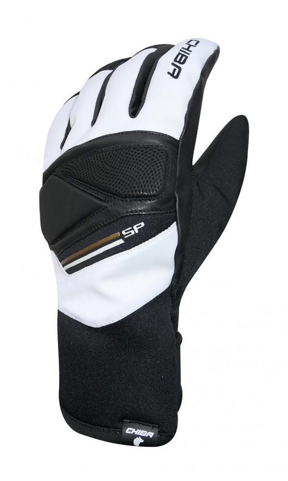 Chiba Fahrradhandschuhe CHIBA Snow Pro 2.0 - wasserdichte Winter-Radhandschuhe, Größe 9, weiß/ von Chiba