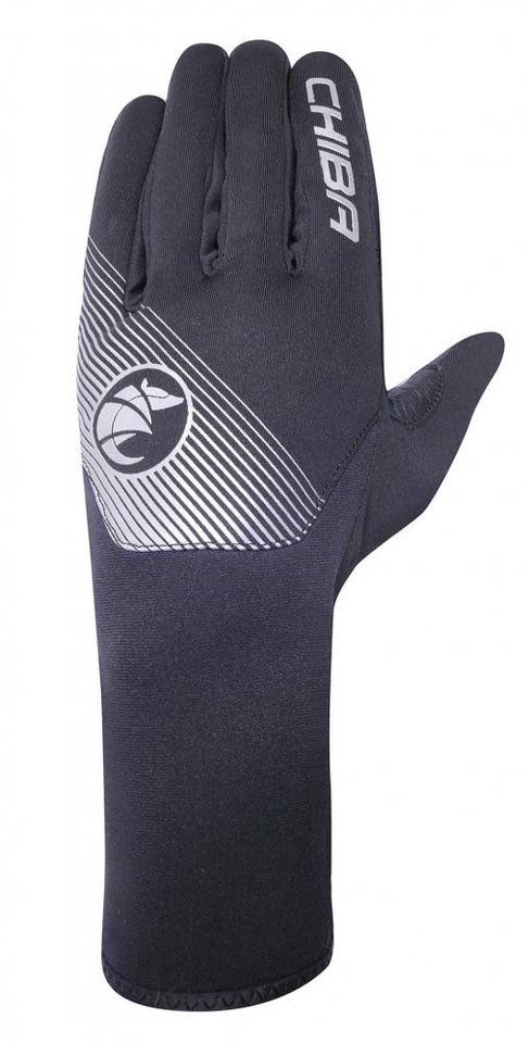 Chiba Fahrradhandschuhe CHIBA Softshell - Radhandschuhe schwarz S, winddicht & atmungsaktiv, T von Chiba
