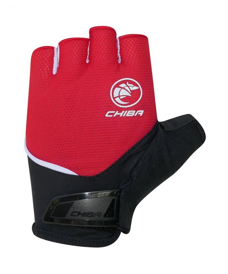 Chiba Fahrradhandschuhe CHIBA Sport - Radhandschuhe XS rot, atmungsaktiv mit leichter Polsteru von Chiba