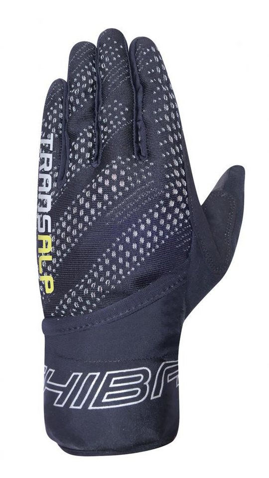 Chiba Fahrradhandschuhe CHIBA Transalp - Radhandschuhe schwarz, Größe M, mit Gelpolster & Rege von Chiba