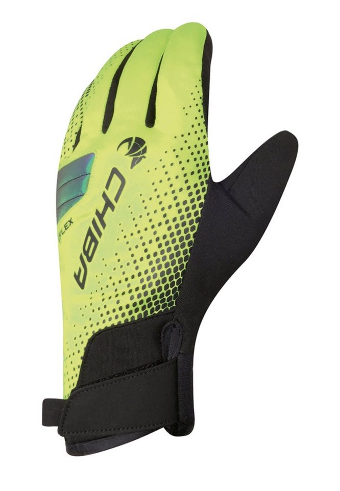 Chiba Fahrradhandschuhe Chiba BioXCell Warm Winter Fahrrad Handschuhe Langfinger 3160023 neong von Chiba
