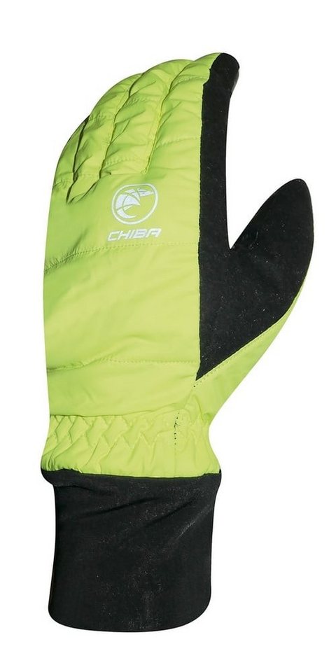 Chiba Fahrradhandschuhe City Liner (wasserdicht, winddicht) neongelb - 1 Paar von Chiba