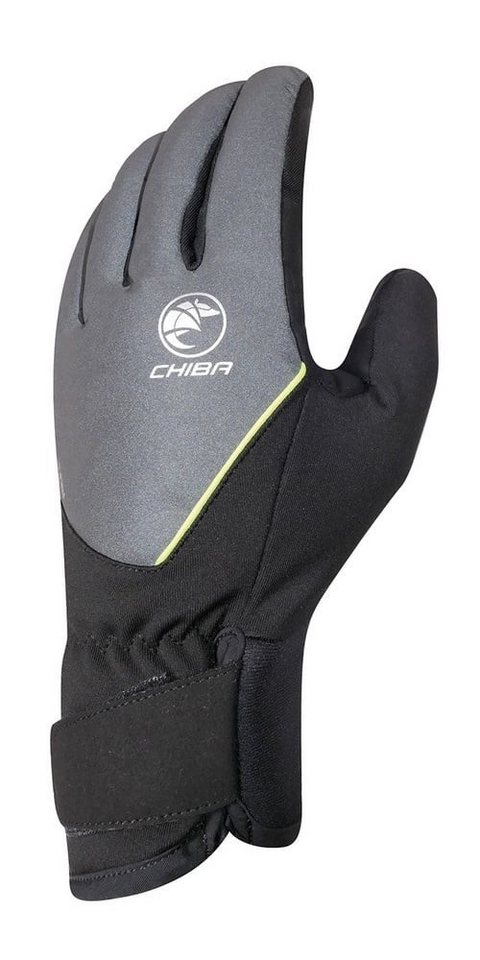 Chiba Fahrradhandschuhe Roadmaster Reflex dunkelgrau/schwarz - 1 Paar von Chiba