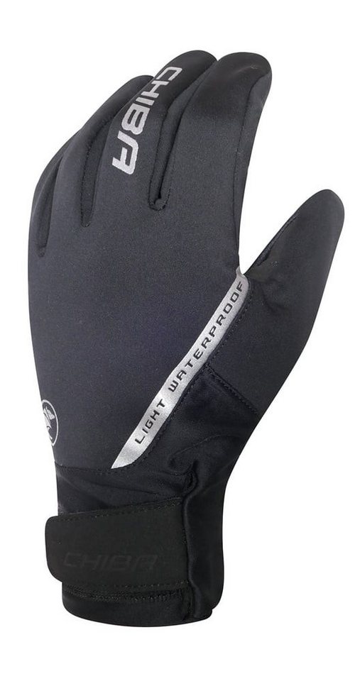 Chiba Fahrradhandschuhe Softshell Waterproof schwarz - 1 Paar von Chiba