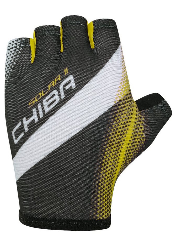 Chiba Fahrradhandschuhe Solar II schwarz/neongelb - 1 Paar von Chiba