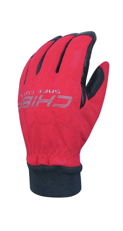Chiba Multisporthandschuhe Handschuhe (Arbeitshandschuhe/THL) Safecut 5 rot/schwarz - 1 Paar von Chiba