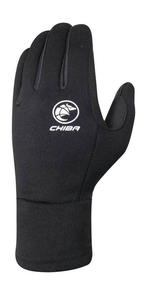 Chiba Multisporthandschuhe Winterhandschuhe Polarfleece schwarz Kinder - 1 Paar von Chiba