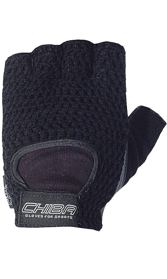 Chiba Trainingshandschuhe Fitness Handschuhe Athletic schwarz - 1 Paar von Chiba