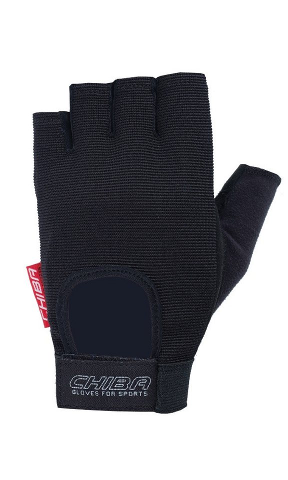 Chiba Trainingshandschuhe Handschuhe Fitness Fit schwarz von Chiba