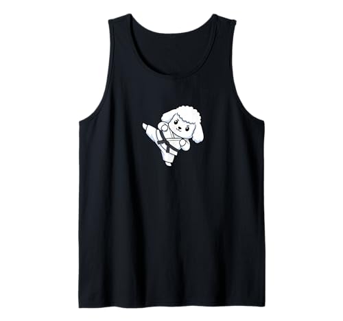 Niedlicher Pudel-Karate-Cartoon für Kinder Tank Top Niedlicher Pudel-Karate-Cartoon für Kinder Tank Top von Chibi Poodle Martial Arts Fun