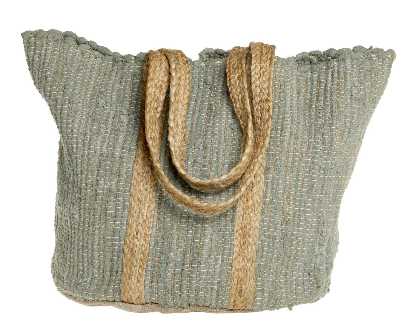 Chic Antique Shopper Chic Antique - Strandtasche Umhängetasche Shopper 60x40 Grün von Chic Antique