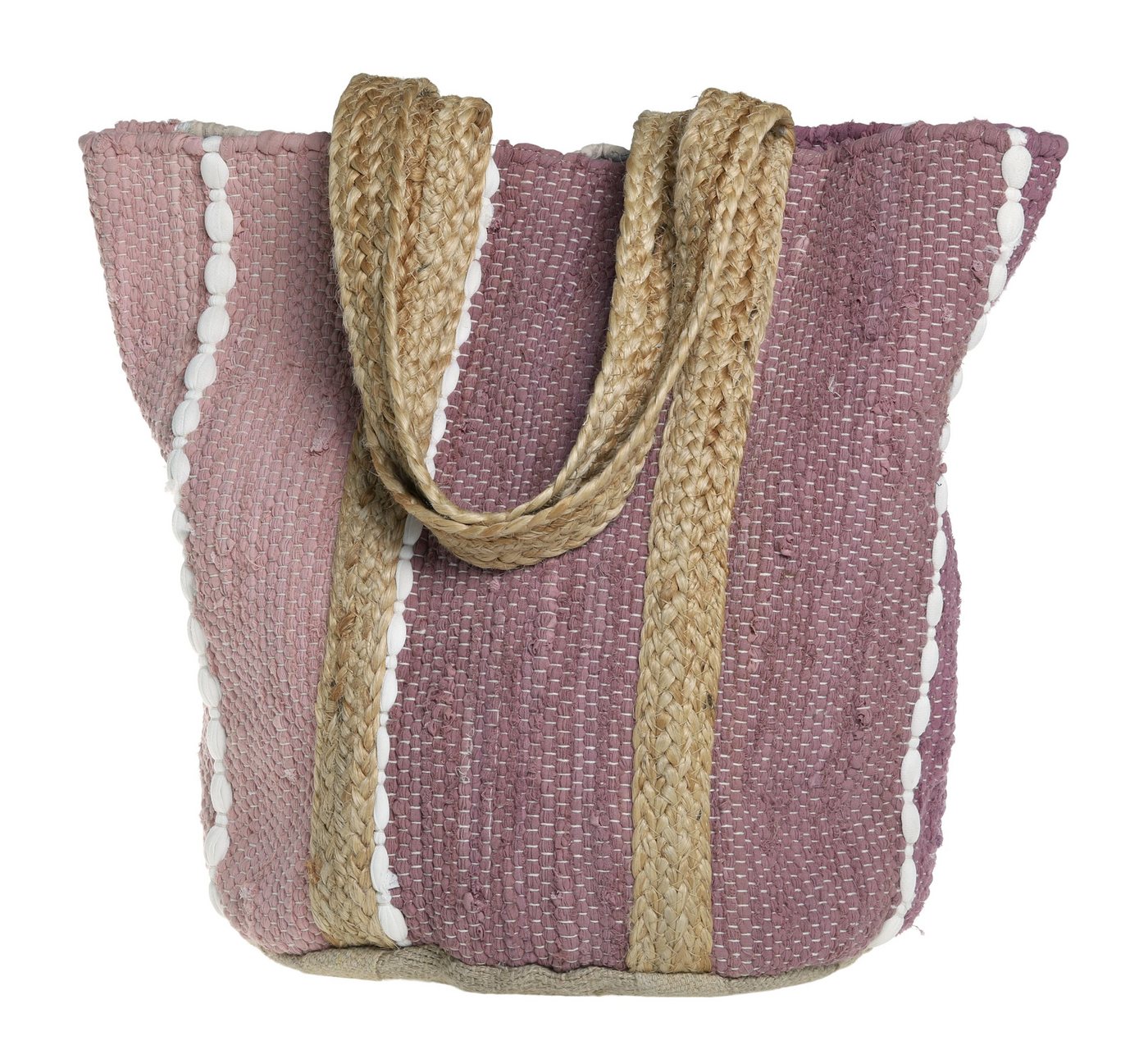 Chic Antique Shopper Chic Antique - Strandtasche Umhängetasche Shopper L60xH40cm Himbeere von Chic Antique