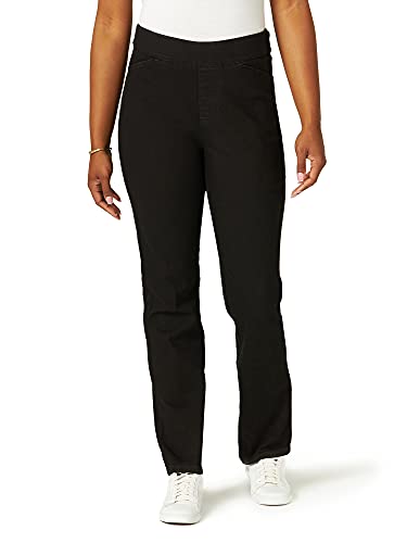 Chic Classic Collection Damen-Hose mit elastischem Bund, schwarz Denim, 50 von Chic Classic Collection