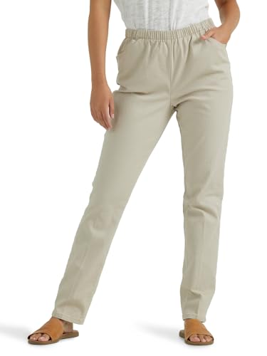 Chic Classic Collection Damen Stretchhose mit elastischem Bund - Beige - 40 Zierlich von Chic Classic Collection