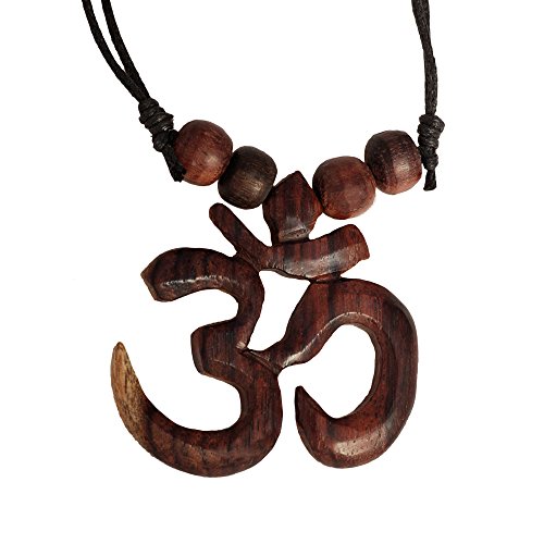 CHICNET Halskette verstellbar Baumwolle Kette Holz Perlen Blatt Schildkröte Om Spirale | Silber bemalt Herren Damen Männer Anhänger handgeschnitzt Hippie Boho Hals Schmuck Tropfen Holzkette Om CHICNET Halskette verstellbar Baumwolle Kette Holz Perlen Blatt Schildkröte Om Spirale | Silber bemalt Herren Damen Männer Anhänger handgeschnitzt Hippie Boho Hals Schmuck Tropfen Holzkette Om von CHICNET