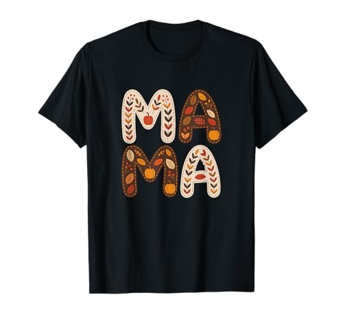 Cozy Coquette Pumpkin Spice Mama Chic Fall Autumn Mom T-Shirt Cozy Coquette Pumpkin Spice Mama Chic Fall Autumn Mom T-Shirt von Chic Preppy Fall Graphics for Moms and Autumn