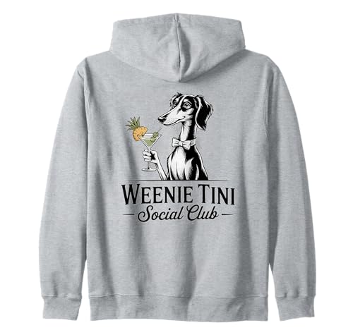 Sipping Style Cocktail Club Saluki Martini Design für Frauen Kapuzenjacke Sipping Style Cocktail Club Saluki Martini Design für Frauen Kapuzenjacke von Chic and Sassy Social Club Apparel for Women