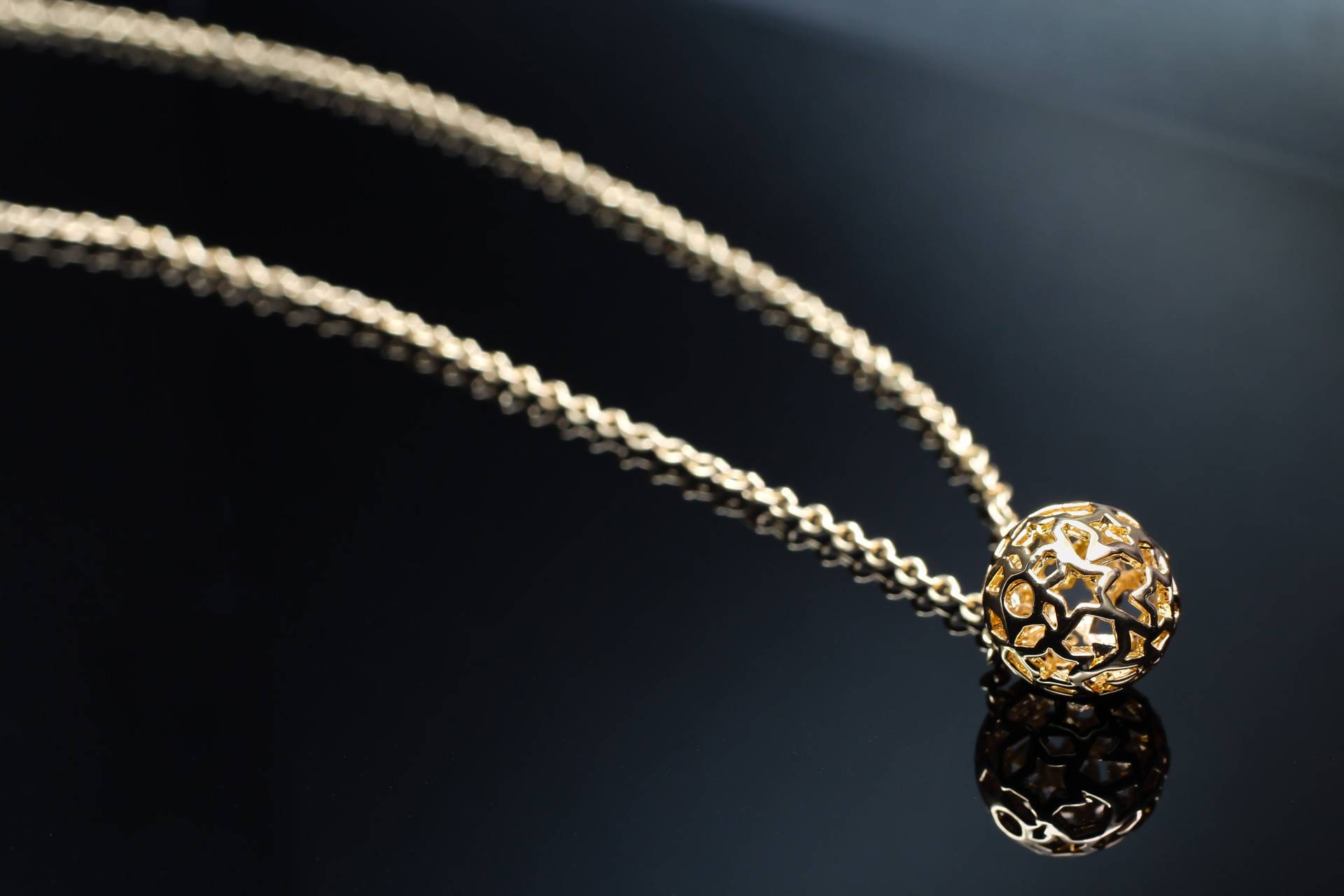 Minimale Kugel Anhänger Gold Halskette/Kette Halsband Minimal Täglichen Goldkette Zierliche Elegante Minimale Kugel Anhänger Gold Halskette/Kette Halsband Minimal Täglichen Goldkette Zierliche Elegante von ChicManic