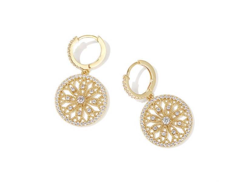 Vintage Kristall Filigrane Ohrringe/Zarte Hochzeit Brautjungfer Hochzeitsgeschenk Sommer Schmuck Vintage Kristall Filigrane Ohrringe/Zarte Hochzeit Brautjungfer Hochzeitsgeschenk Sommer Schmuck von ChicManic