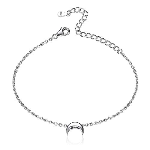 ChicSilver 925 Damen Silber Mond Armband als Muttertag/Geburtstag von ChicSilver