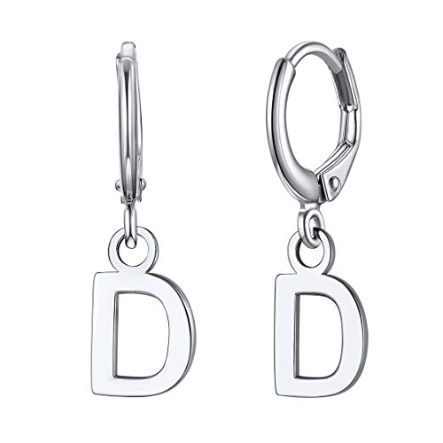 ChicSilver Silber Damen Ohrringe Frauen Creolen Hoop Tropfen Ohrstecker für Valentinstag Weihnachten Jeden Tag von ChicSilver