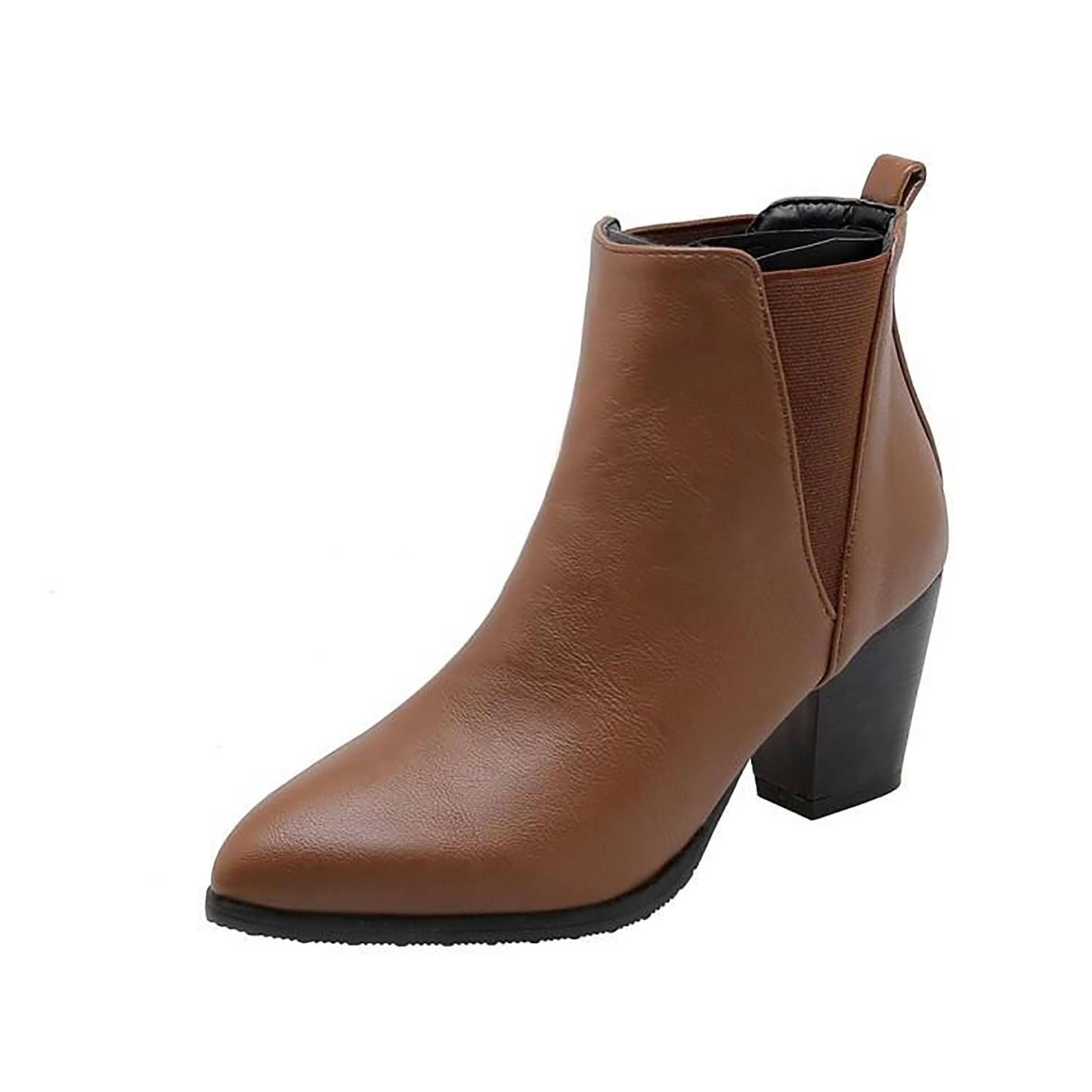 Frauen Schuhe, Winter, Stiefeletten, Winterstiefel, Lederstiefel von ChicStrideShoeCo