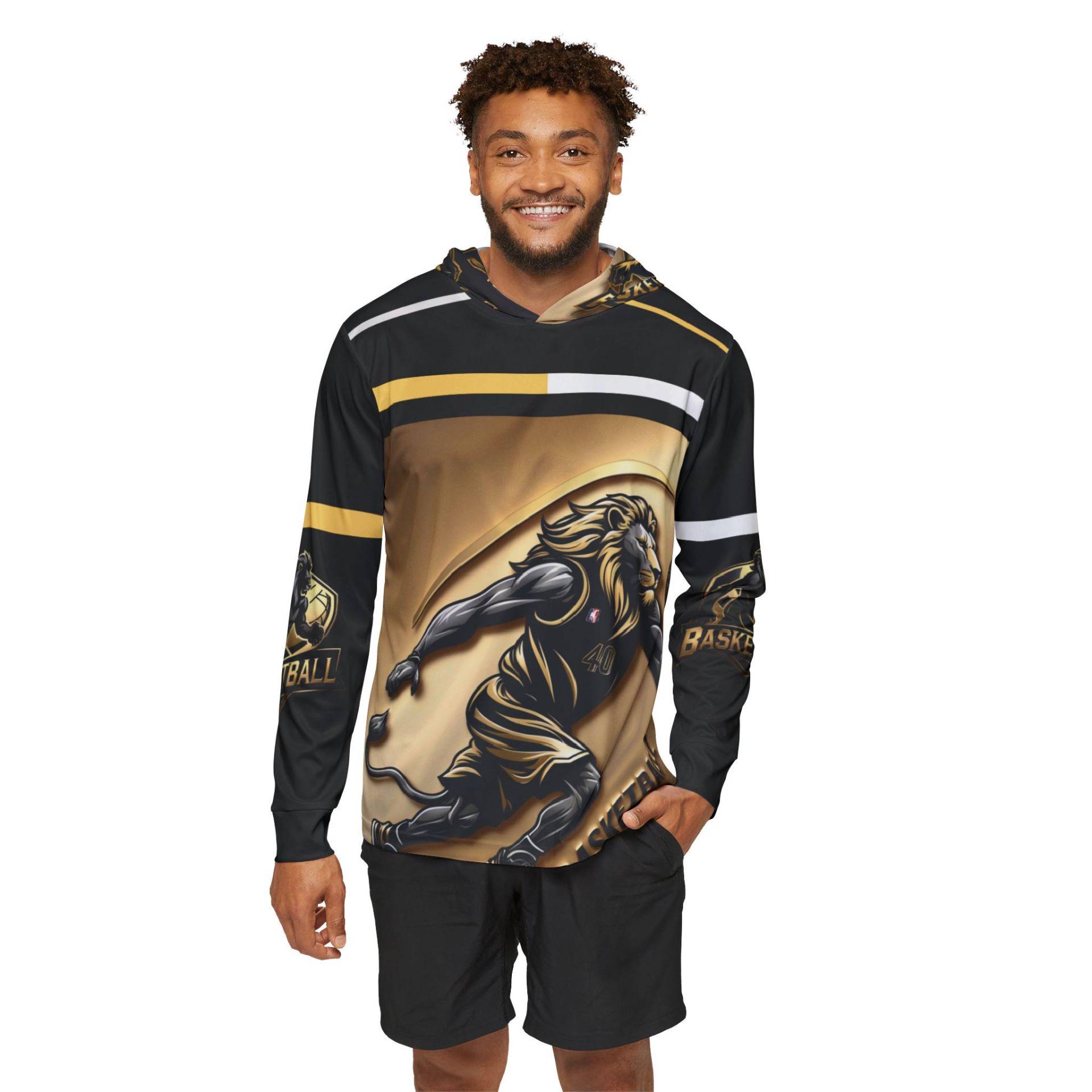 Basketball Warmup Hoodie, Sport Hoodie Für Männer, Athletisch Sweatshirt, Geschenk Spieler, Workout Jacke von ChicVelvet