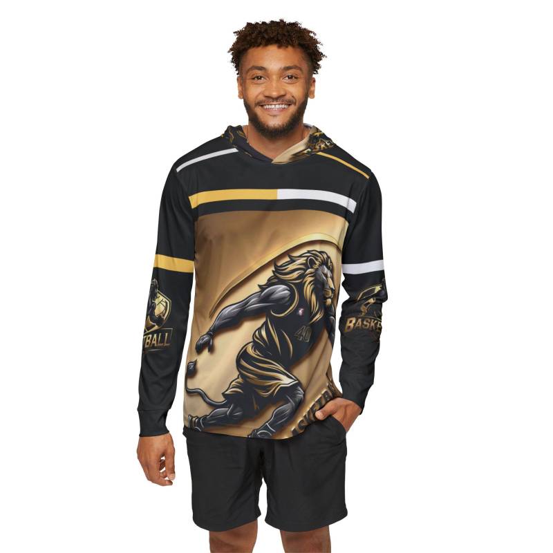 Basketball Warmup Hoodie, Sport Hoodie Für Männer, Athletisch Sweatshirt, Geschenk Spieler, Workout Jacke von ChicVelvet